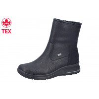 Полусапожки женские Rieker L7760-00 черная кожа
