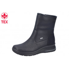 Полусапожки женские Rieker L7760-00 черная кожа