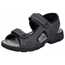 Сандалеты мужские Rieker 26156-47 серая кожа