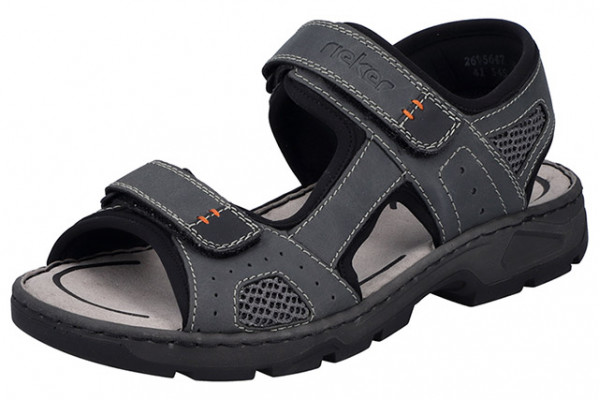 Сандалеты мужские Rieker 26156-47 серая кожа