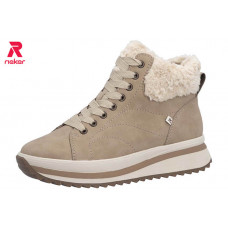 Ботинки женские Rieker W3873-20 бежевая кожа