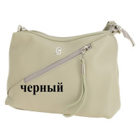Сумка женская BADEN TL351-01 черная кожа
