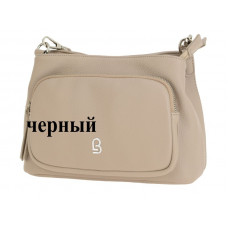 Сумка женская BADEN TL358-01 черная кожа