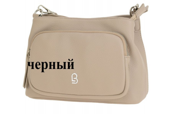Сумка женская BADEN TL358-01 черная кожа