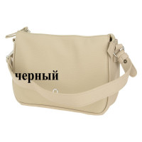 Сумка женская BADEN TL372-01 черная кожа