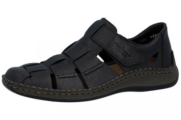 Туфли мужские Rieker 05281-00 черная кожа