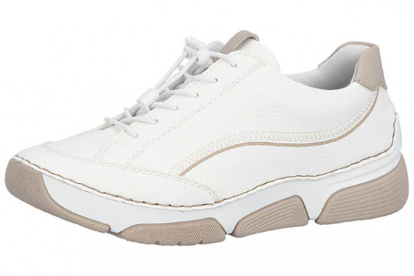 Туфли женские Rieker 45969-80 белая кожа