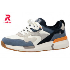 Туфли мужские Rieker U1403-14 разноцветная кожа