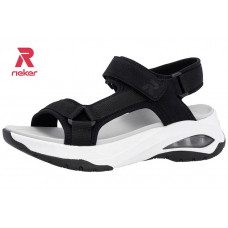 Босоножки женские Rieker W3151-01 черная кожа