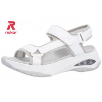 Босоножки женские Rieker W3151-80 белая кожа