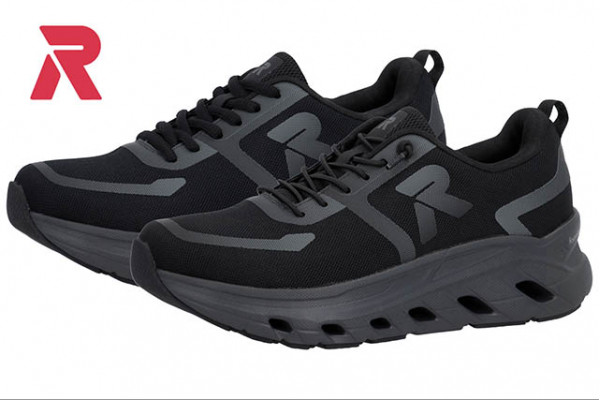 Туфли женские Rieker W3504-00 черный текстиль
