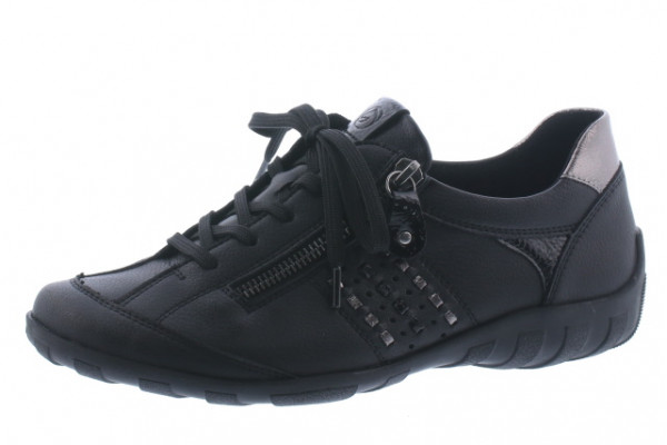 Туфли женские Remonte R3404-01 черная кожа