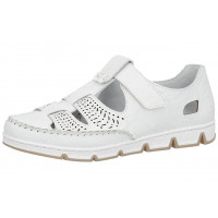 Туфли женские Rieker 49958-81 белая кожа