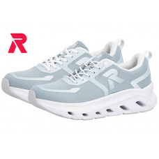 Туфли женские Rieker W3504-13 голубой текстиль