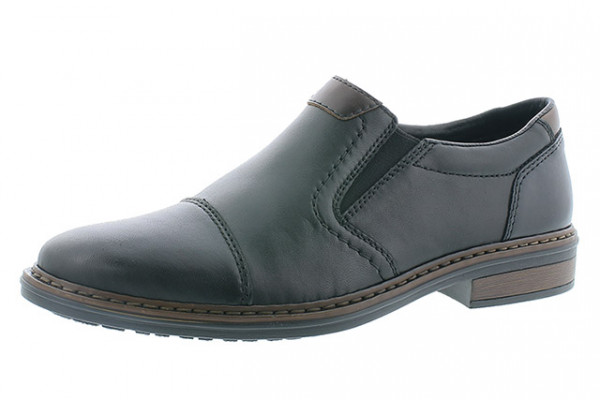 Туфли мужские Rieker 17659-00 черная кожа