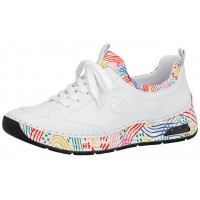 Туфли женские Rieker 44562-80 белая кожа