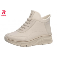 Ботинки женские Rieker 48058-60 бежевая кожа