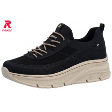 Туфли женские Rieker 48065-00 черная кожа