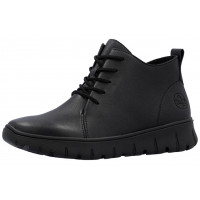 Ботинки женские Rieker N1331-00 черная кожа