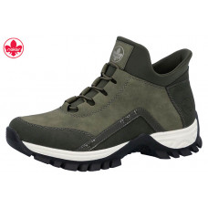 Ботинки женские Rieker M9883-54 зеленая кожа