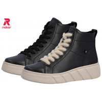 Ботинки женские Rieker W2661-02 черная кожа