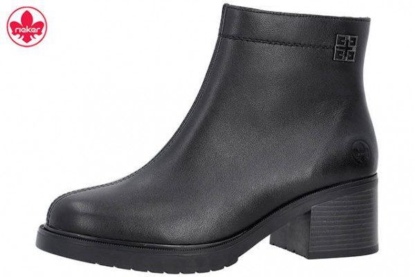 Ботинки женские Rieker Y5262-00 черная кожа